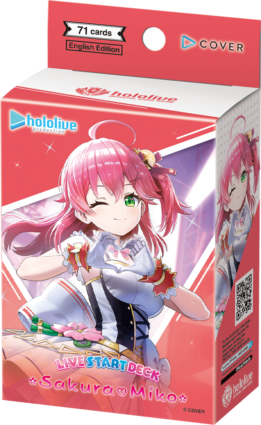 Tcg Hololive Card Game: Sakura Miko Starter Deck