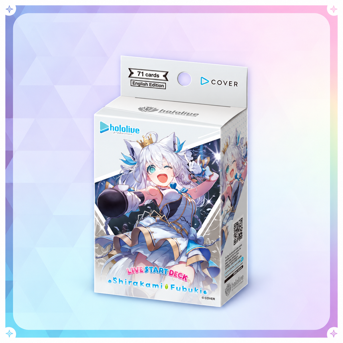 Tcg Hololive Official Card Game: Shirakami Fubuki Start Deck