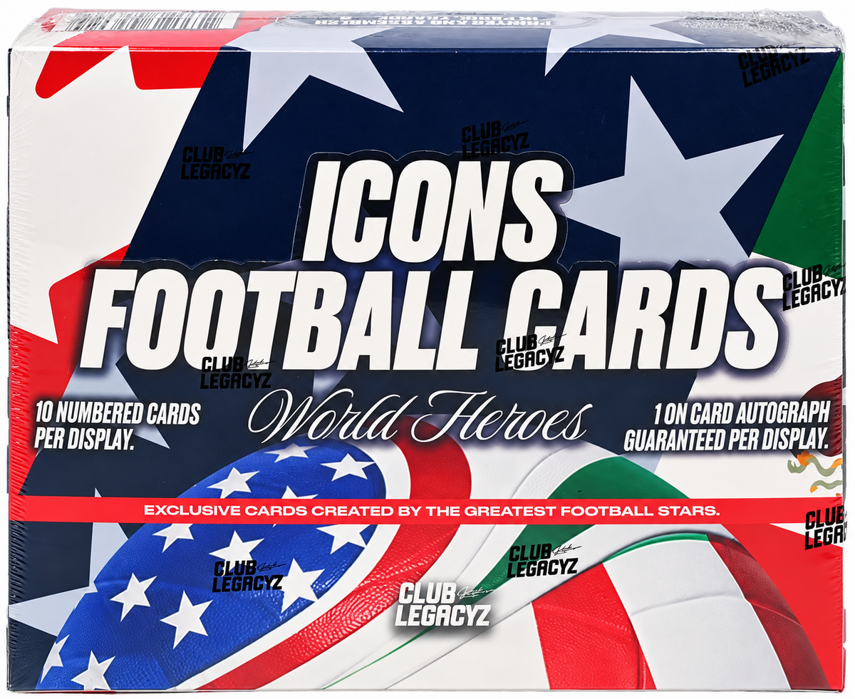 Club Legacyz Soccer Icons 4th Edition 2026 Hobby Box