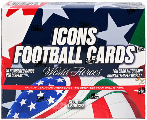 Club Legacyz Soccer Icons 4th Edition 2026 Hobby Box