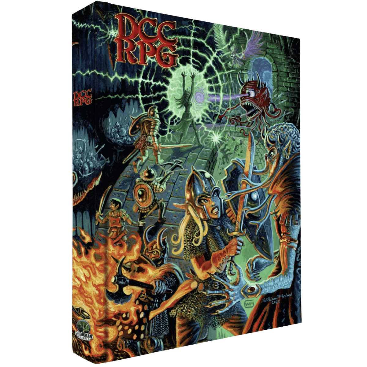 DCC RPG: Dungeon Crawl Classics Core Rulebook William McAusland Cover