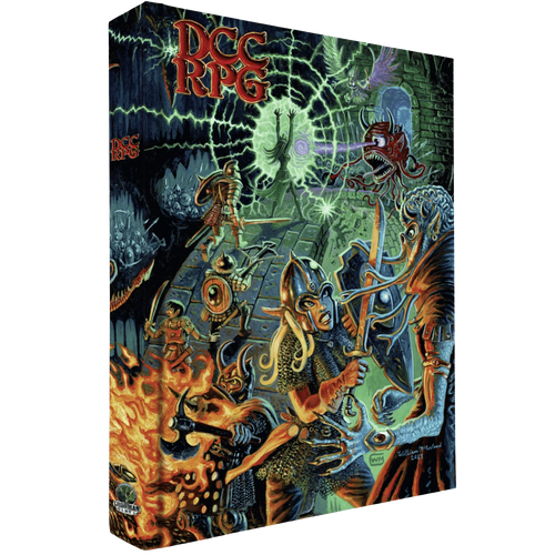 DCC RPG: Dungeon Crawl Classics Core Rulebook William McAusland Cover