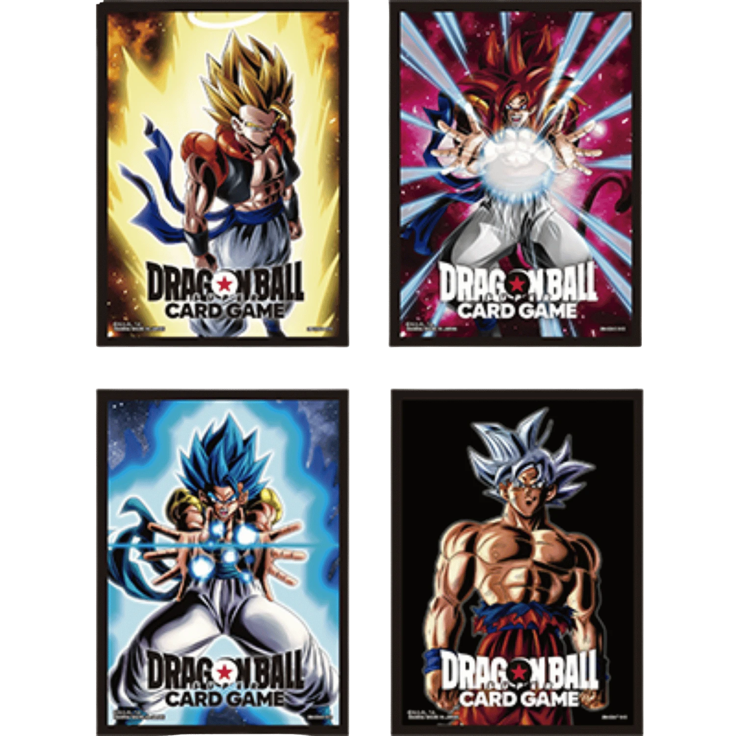 Tcg Dragon Ball Super Fusion World: Official Card Sleeves 04 Gogeta: GT