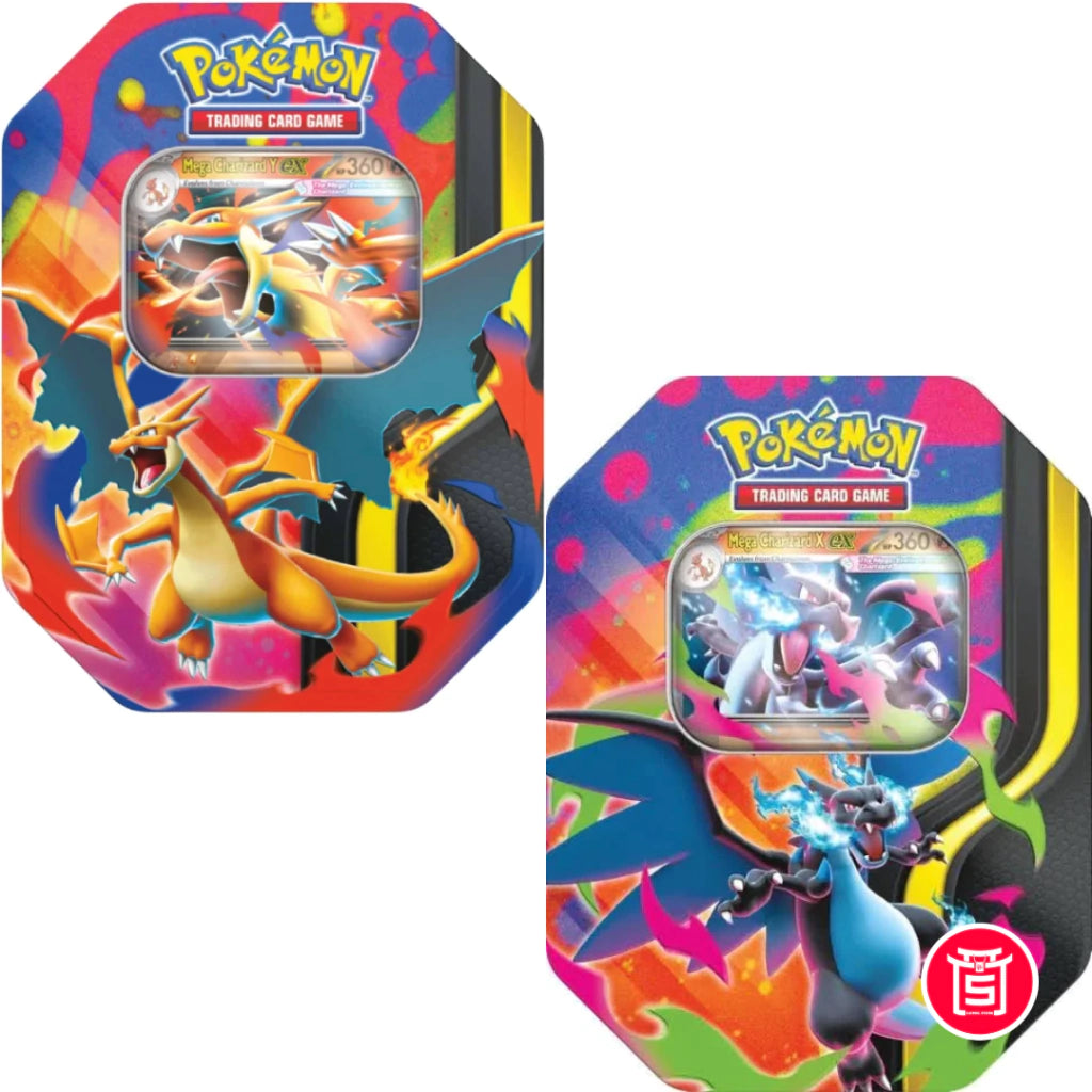 Tcg Pokemon Card Game: Mega Charizard X Tin