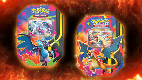 Tcg Pokemon Card Game: Mega Charizard X Tin