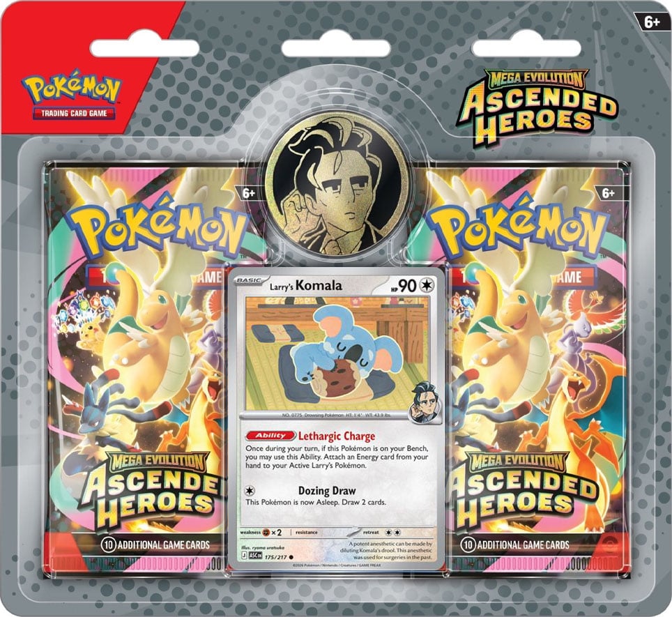Tcg Pokemon: Ascended Heroes Larry's Komala blister