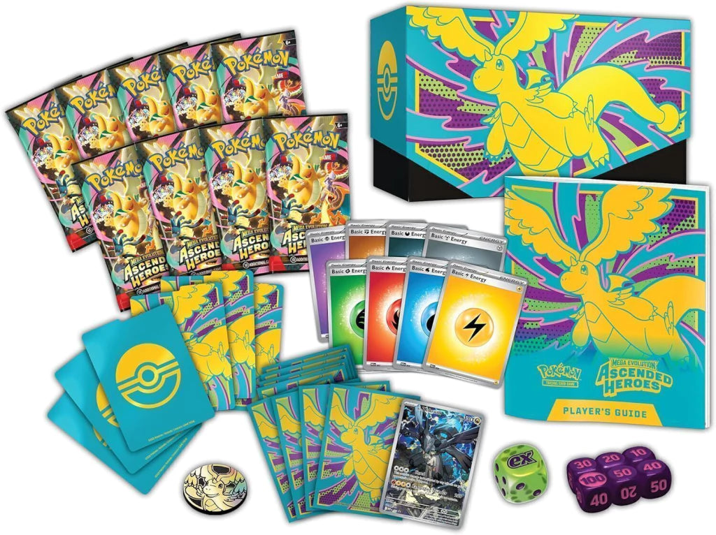 Tcg Pokemon: Mega Evolution Ascended Heroes Elite Trainer Box