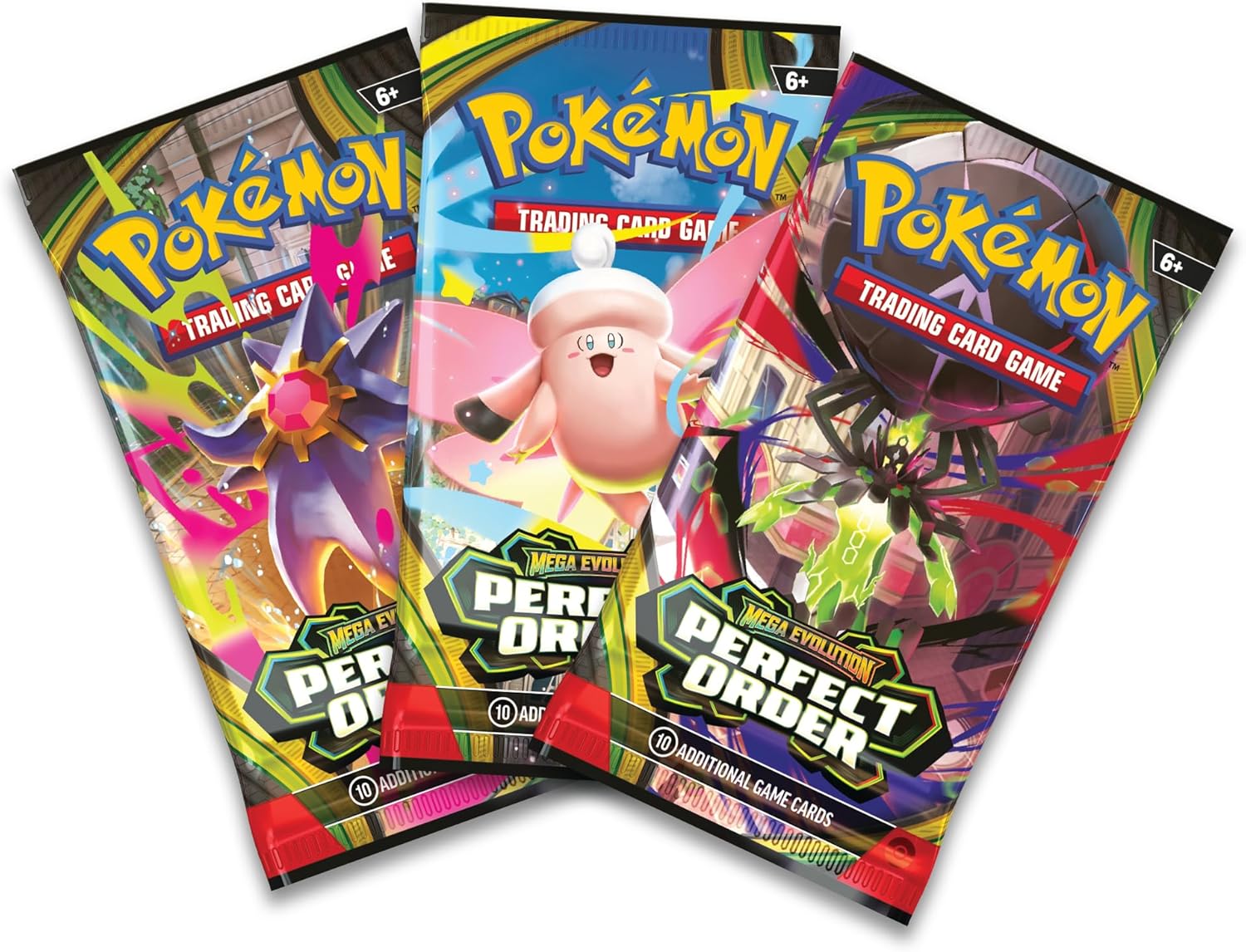 Tcg Pokemon: Perfect Order 3 Pack Blister Chikorita