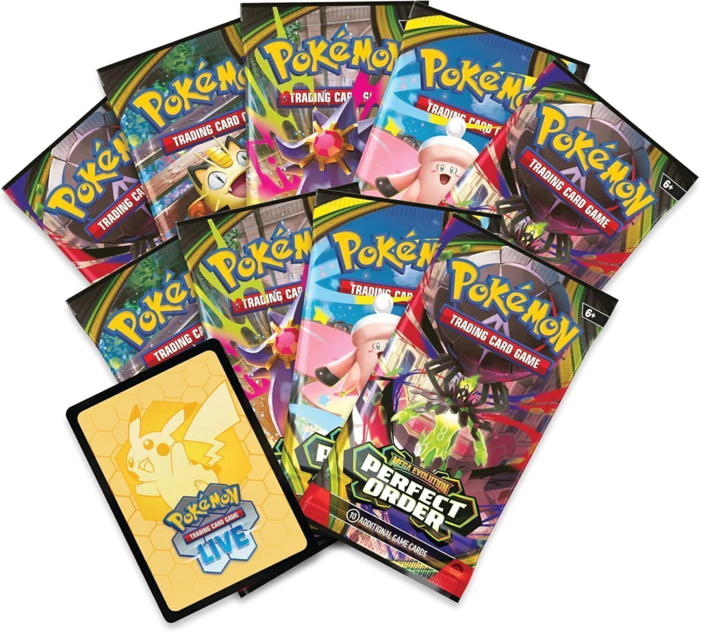 Pokémon Tcg: Etb Mega Evolution Perfect Order Box