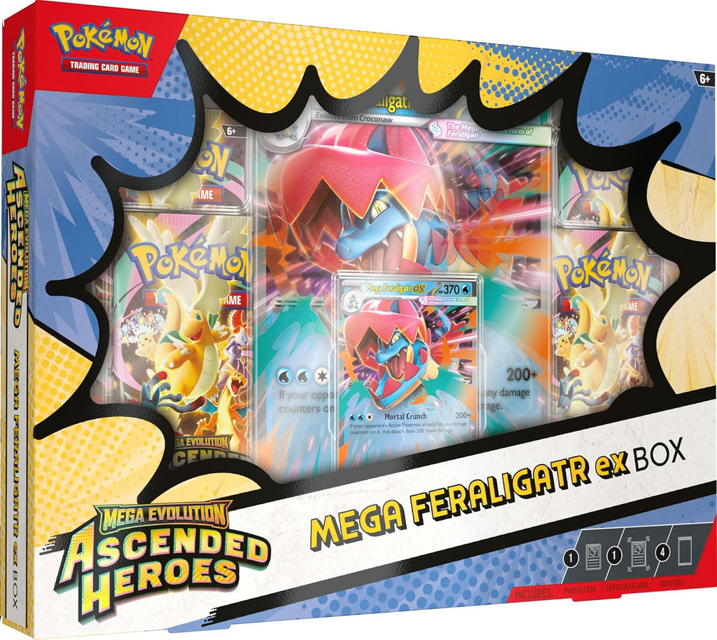 Tcg Pokemon: Mega evolution Ascended Heroes exBox Mega Feraligatr
