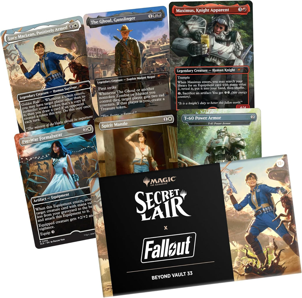 Tcg Magic the gathering: Secret Lair Drop-Fallout: Beyond Vault 33