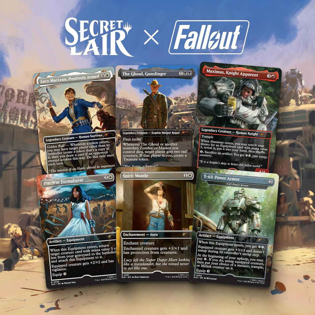 Tcg Magic the gathering: Secret Lair Drop-Fallout: Beyond Vault 33