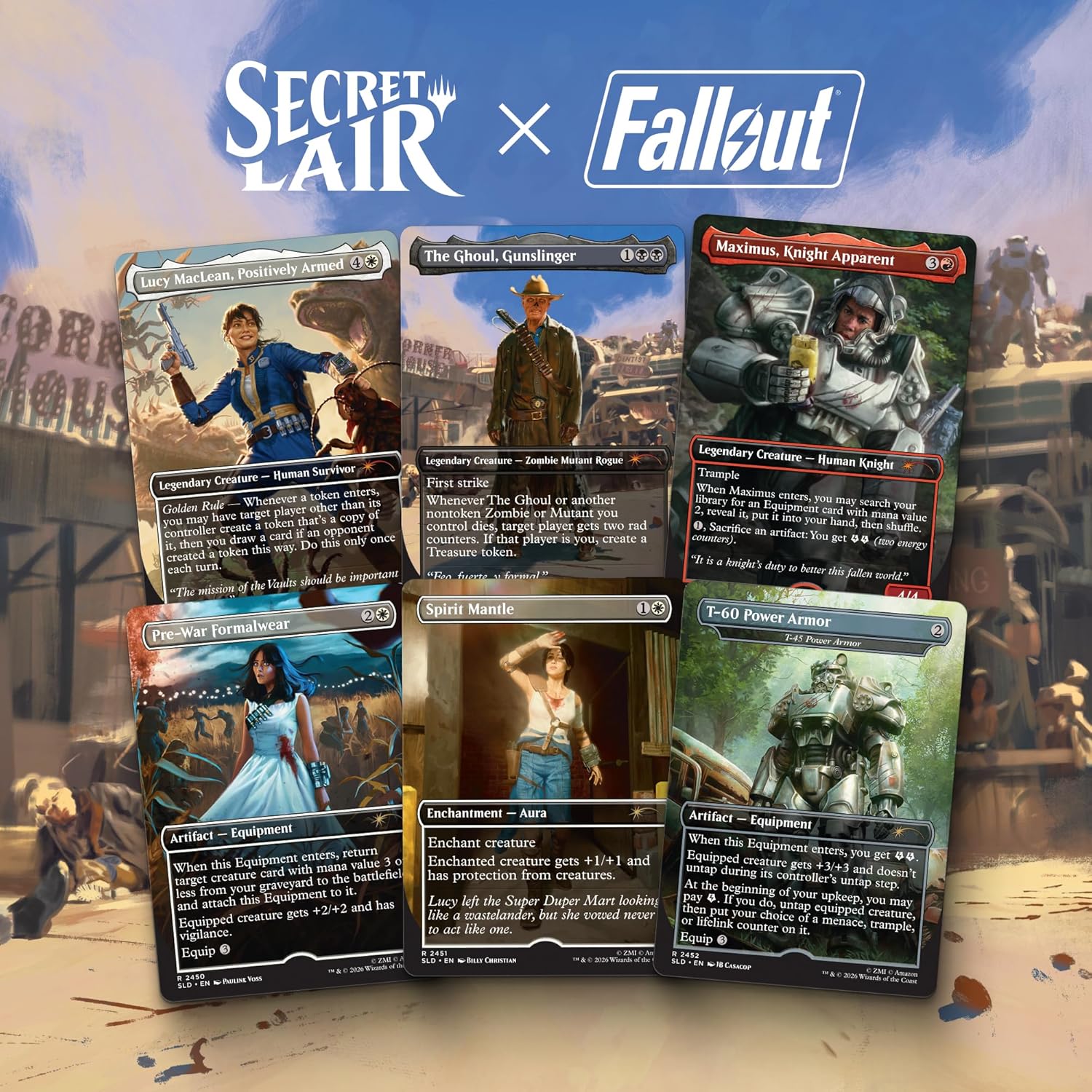 Tcg Magic the gathering: Secret Lair Drop-Fallout: Beyond Vault 33