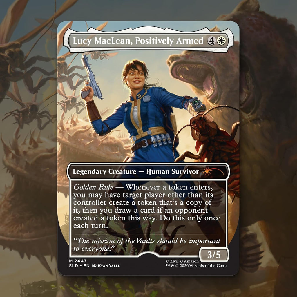 Tcg Magic the gathering: Secret Lair Drop-Fallout: Beyond Vault 33