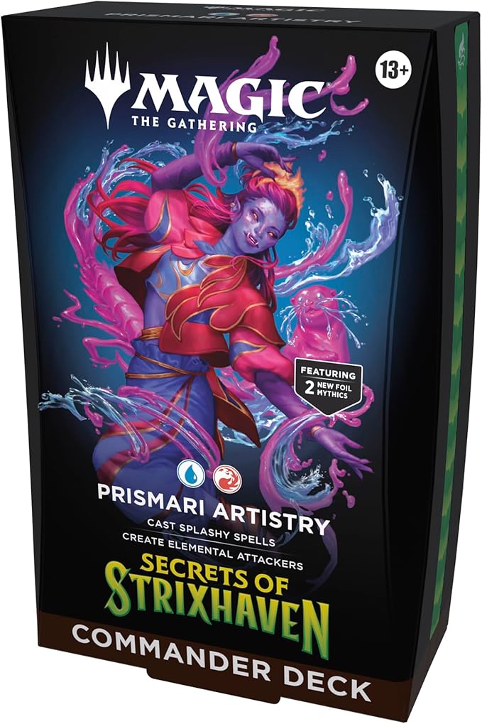 Tcg Magic the gathering: Secrets of Strixhaven Prismari Artistry deck