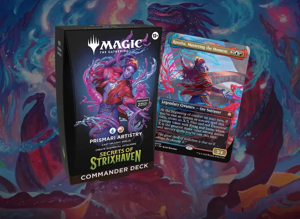 Tcg Magic the gathering: Secrets of Strixhaven Prismari Artistry deck