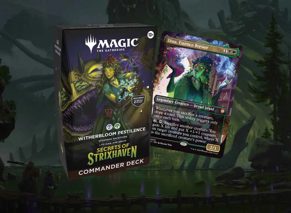 Tcg Magic the gathering: Secrets of Strixhaven Witherbloom Pestilence deck