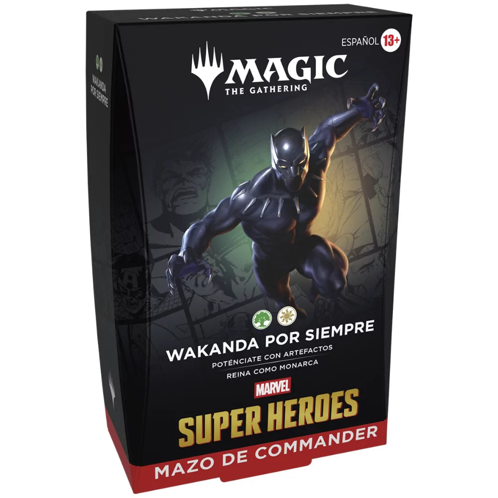 Tcg Magic the gathering: Marvel Super Heroes Commander Deck: Wakanda Forever