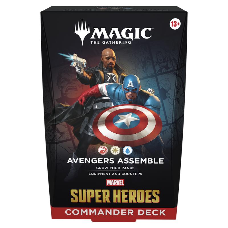 Tcg Magic the gathering: Marvel Super Heroes Commander Deck Avengers Assemble