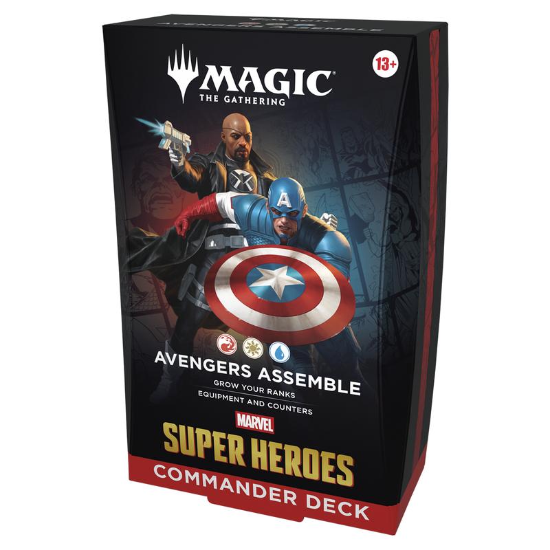 Tcg Magic the gathering: Marvel Super Heroes Commander Deck Avengers Assemble