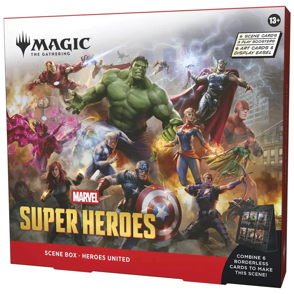 Tcg Magic the gathering: Scene Box Marvel Super Heroes: Heroes United
