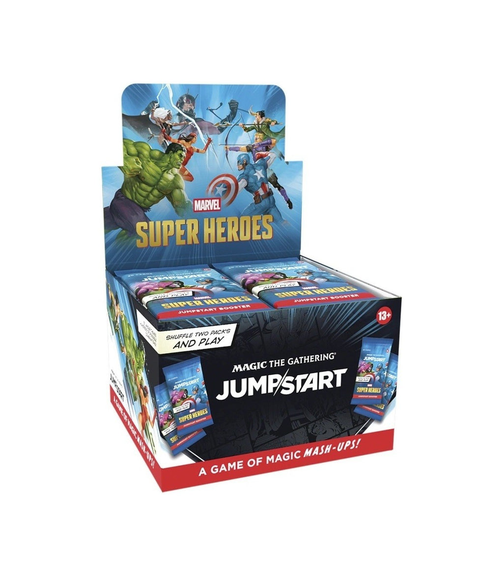Tcg Magic the Gathering: Jumpstart Booster Box Marvel Super Heroes