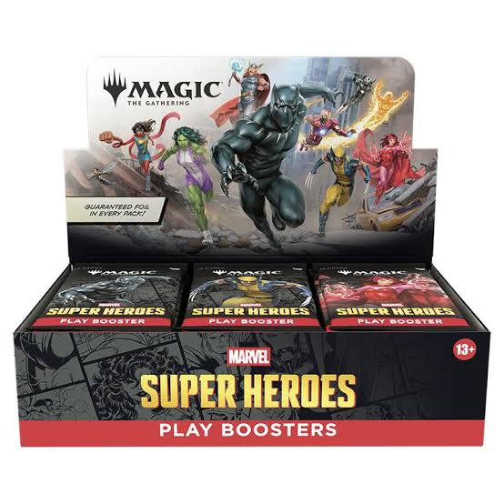 Tcg Magic The Gathering: Marvel Super Heroes Play Booster Box