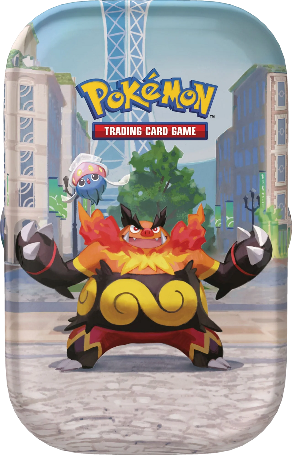 Tcg Pokémon: Mini Tin Chaos Rising Emboar Inkay