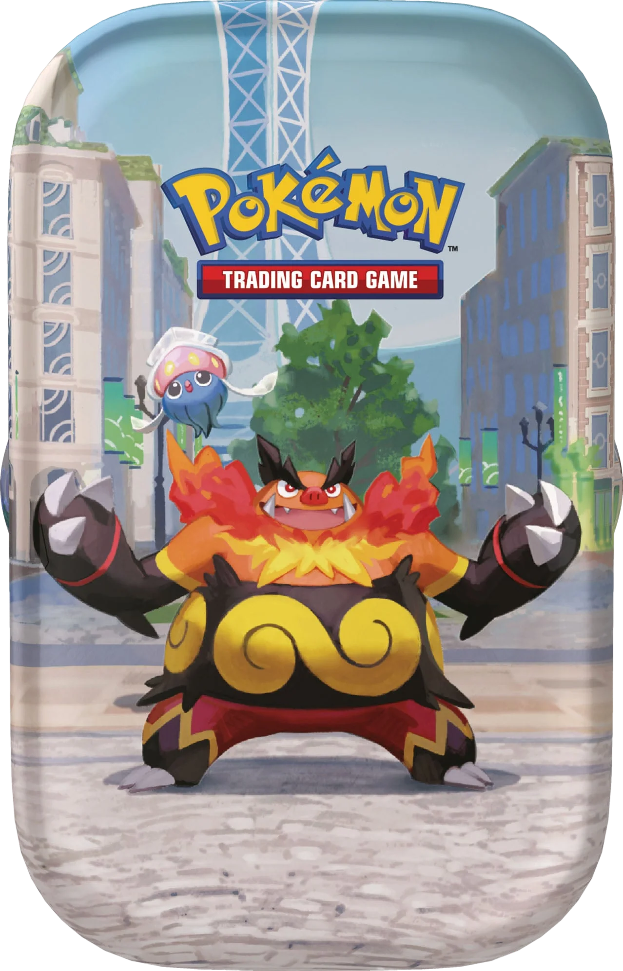 Tcg Pokémon: Mini Tin Chaos Rising Emboar Inkay