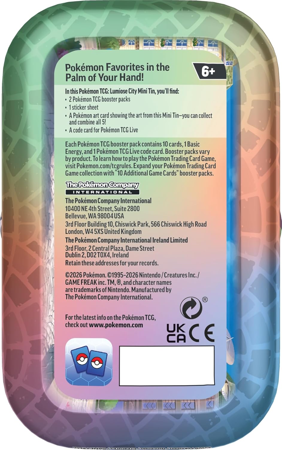 Tcg Pokémon: Mini Tin Chaos Rising Feraligatr Budew