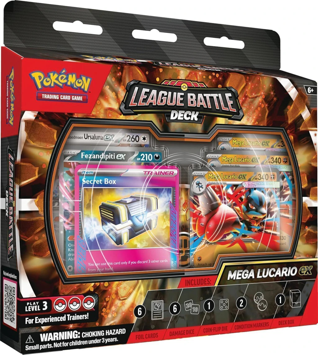 Tcg Pokemon: Mega Lucario ex League Battle Deck