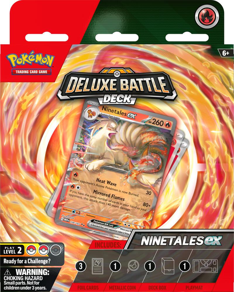 Tcg Pokemon: Ninetales ex Deluxe Battle Deck