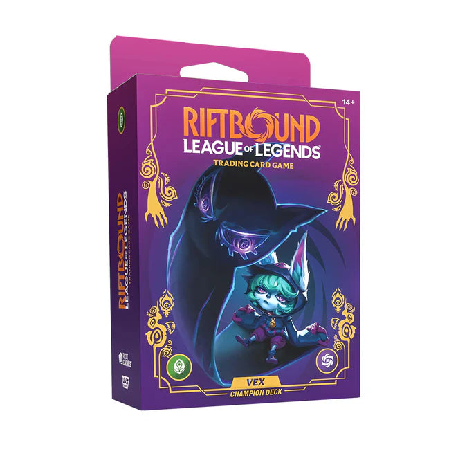 Tcg Riftbound: League of Legends Unleashed Champion Deck Vex