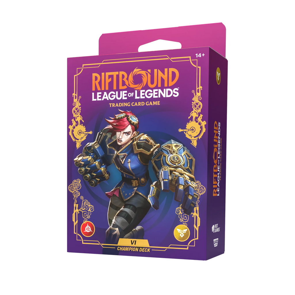 Tcg Riftbound: League of Legends Unleashed Champion Deck Vi