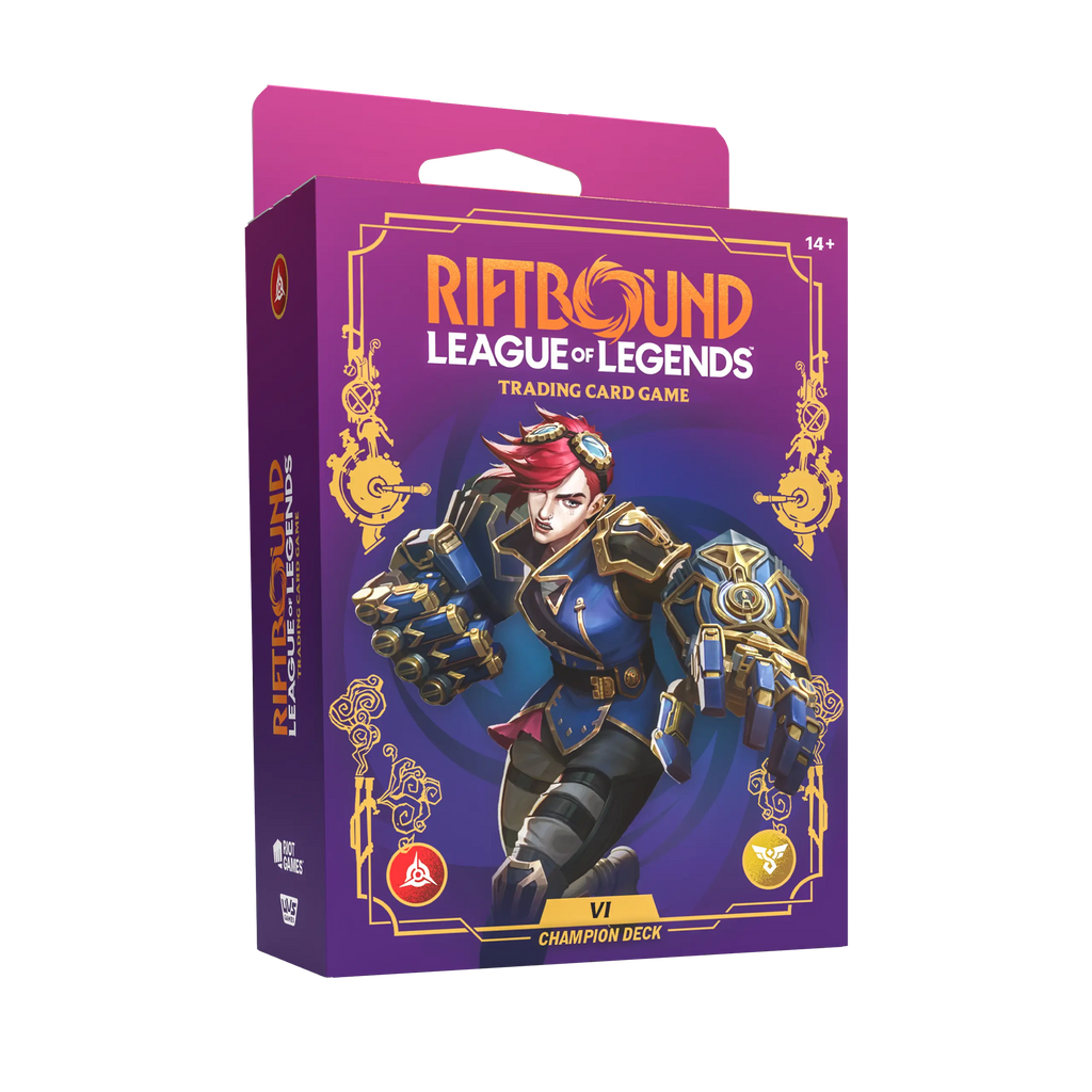 Tcg Riftbound: League of Legends Unleashed Champion Deck Vi