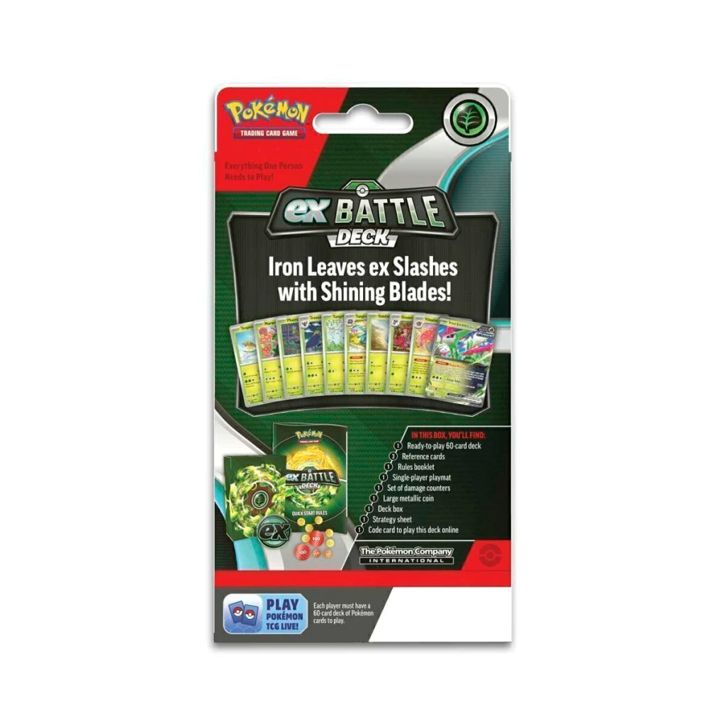Tcg Pokemon: Ex Battle Deck Iron Leaves ex