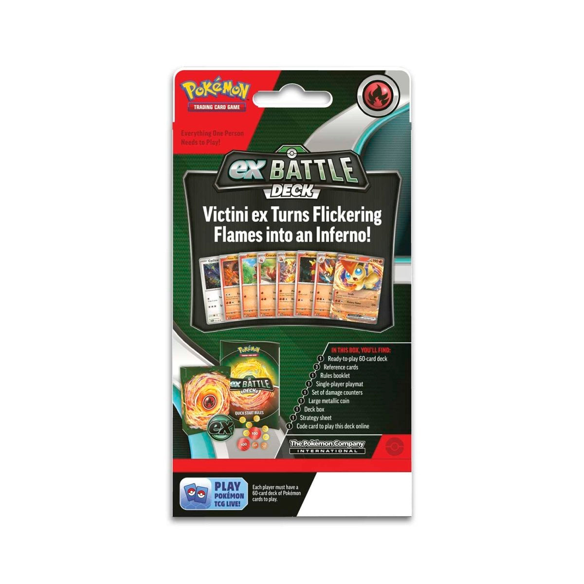 Tcg Pokemon: Ex Battle Deck Victini ex