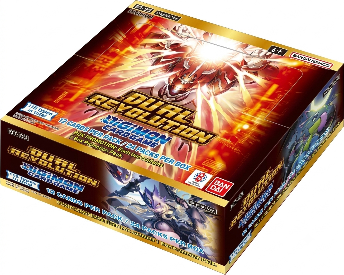 Tcg Digimon: Dual Revolution bt25 Booster box