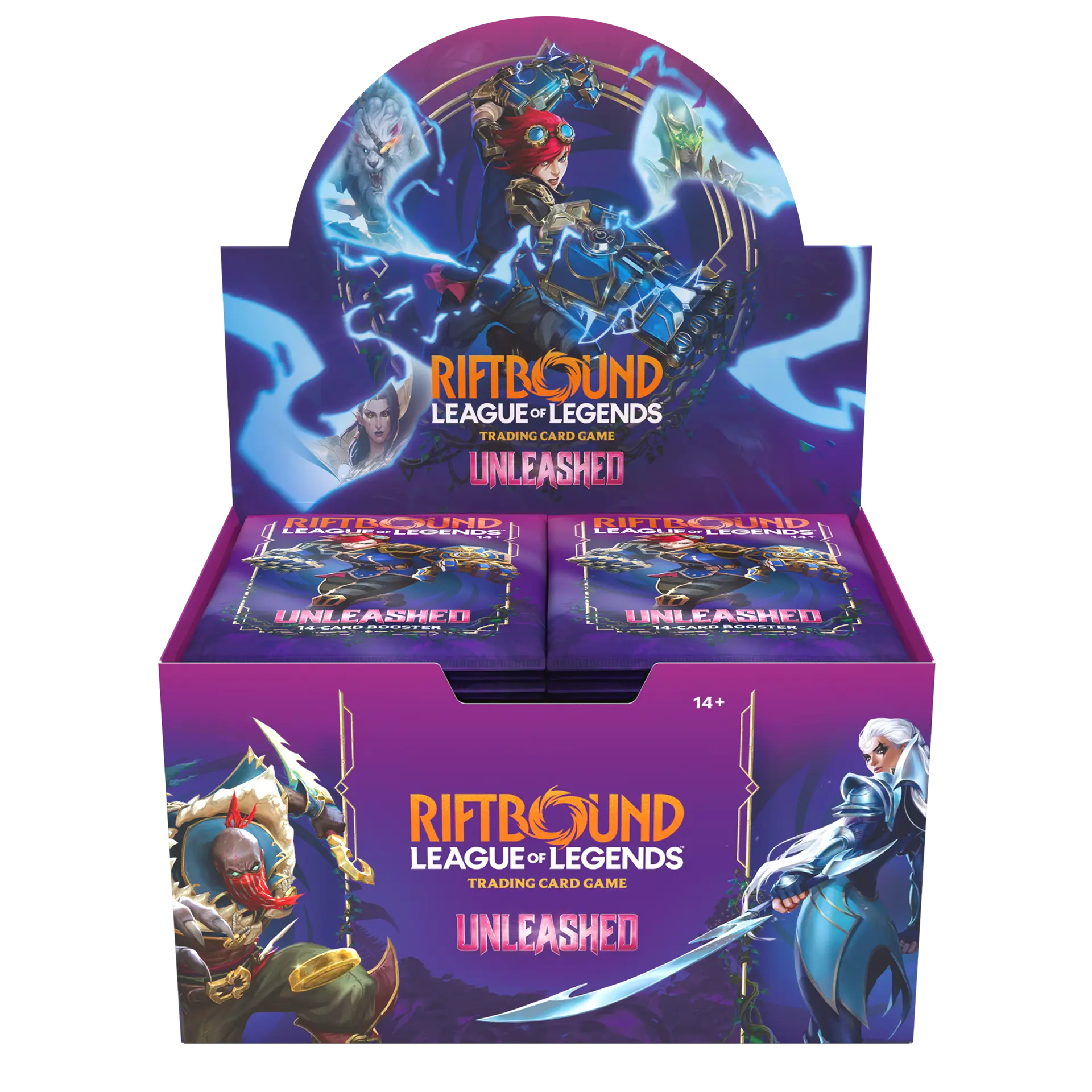 Tcg Riftbound: League Of Legends Unleashed Booster Box