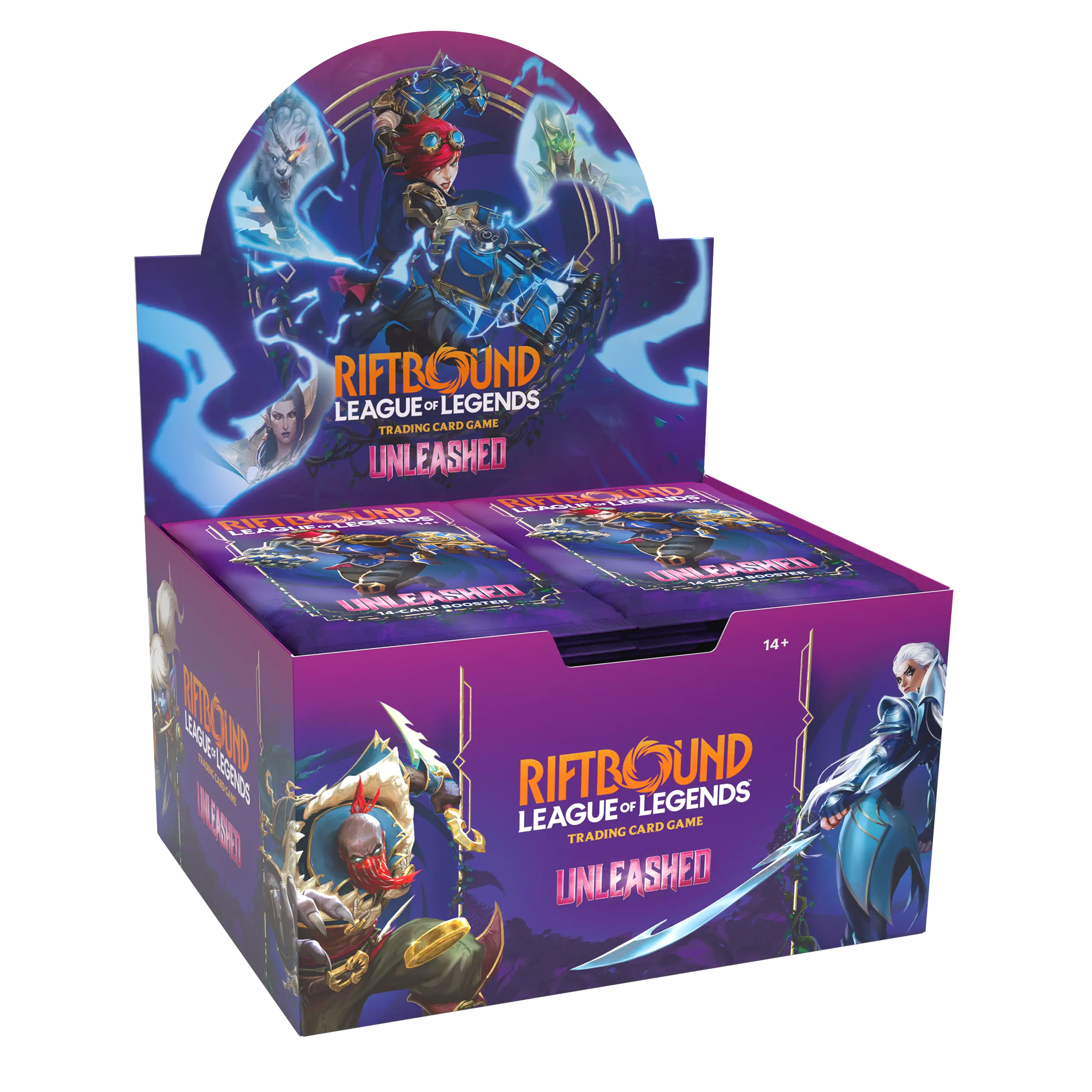 Tcg Riftbound: League Of Legends Unleashed Booster Box