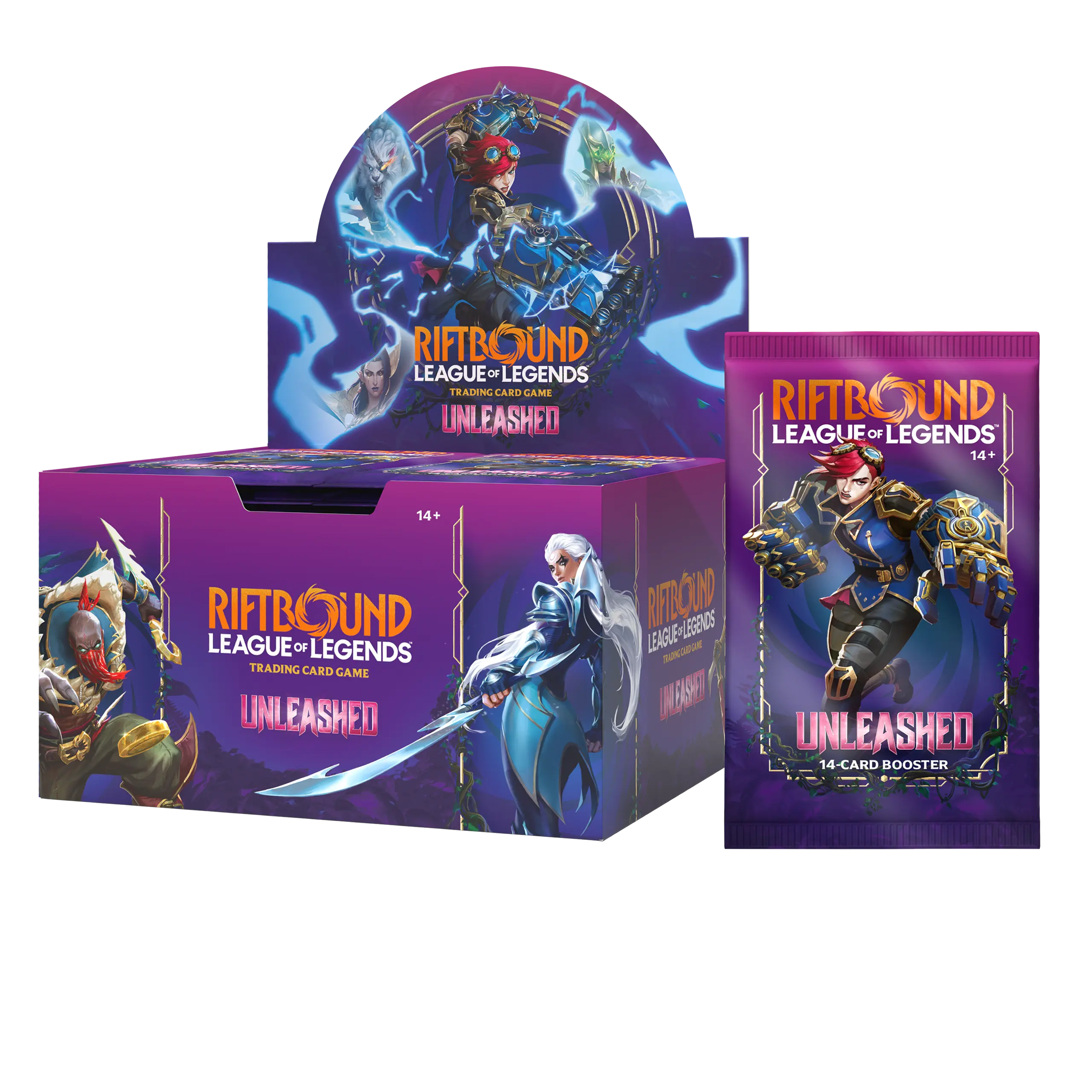 Tcg Riftbound: League Of Legends Unleashed Booster pack