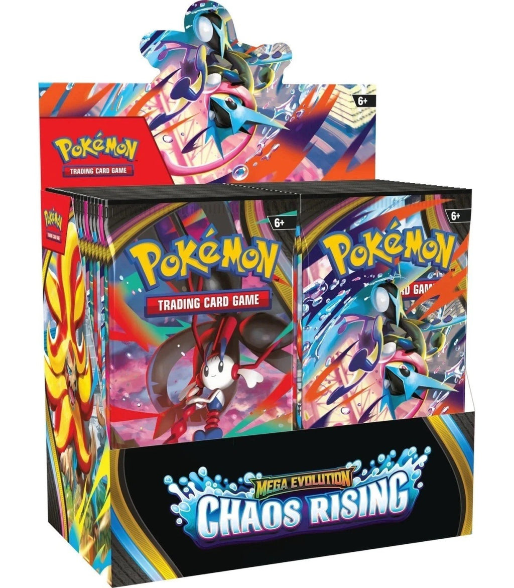 Tcg Pokemon: Mega Evolution Chaos Rising Booster Pack