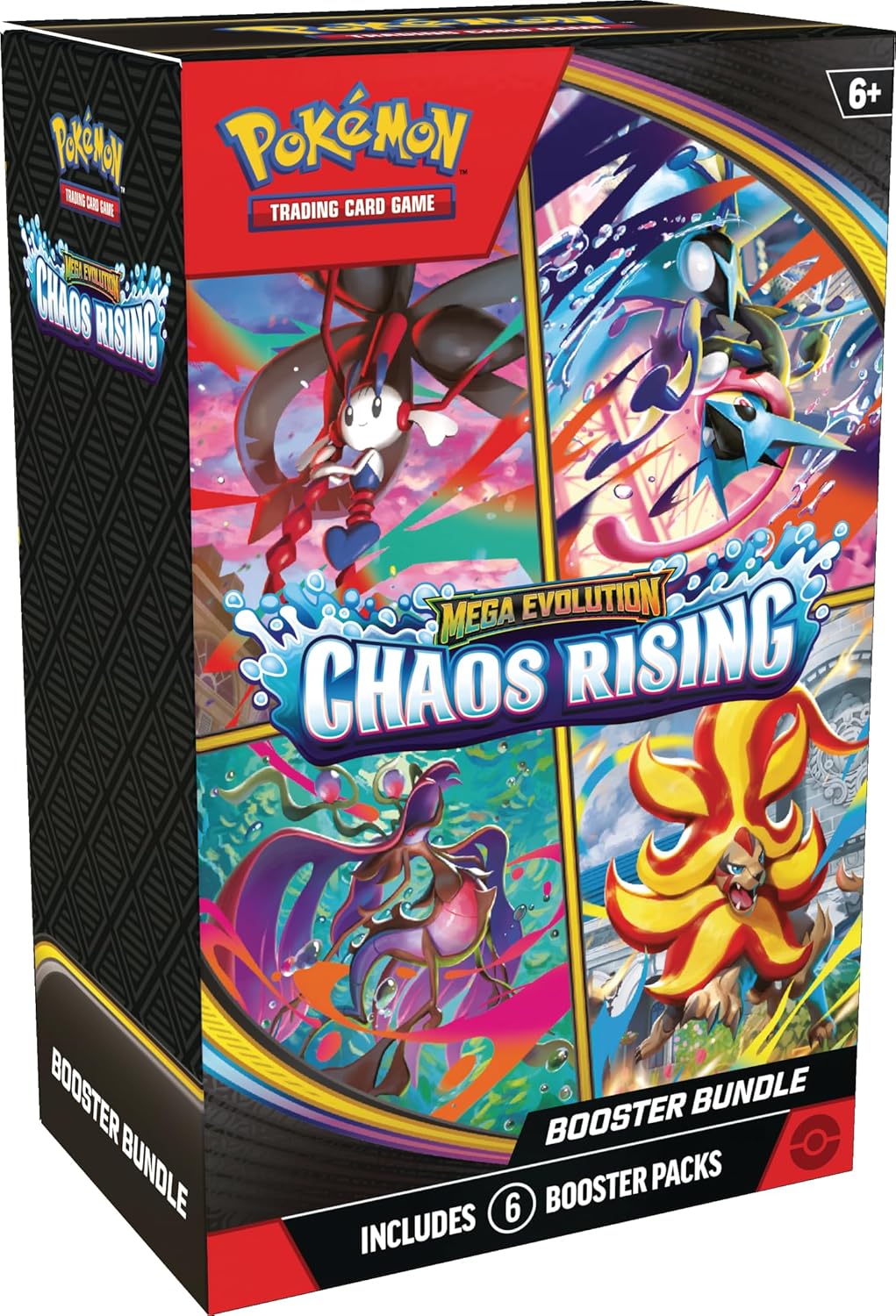 Tcg Pokemon: Mega Evolution Chaos Rising Booster Bundle