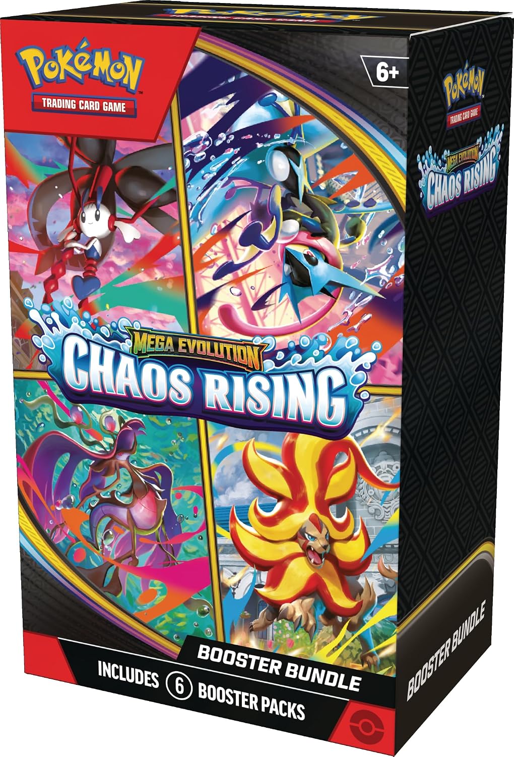 Tcg Pokemon: Mega Evolution Chaos Rising Booster Bundle
