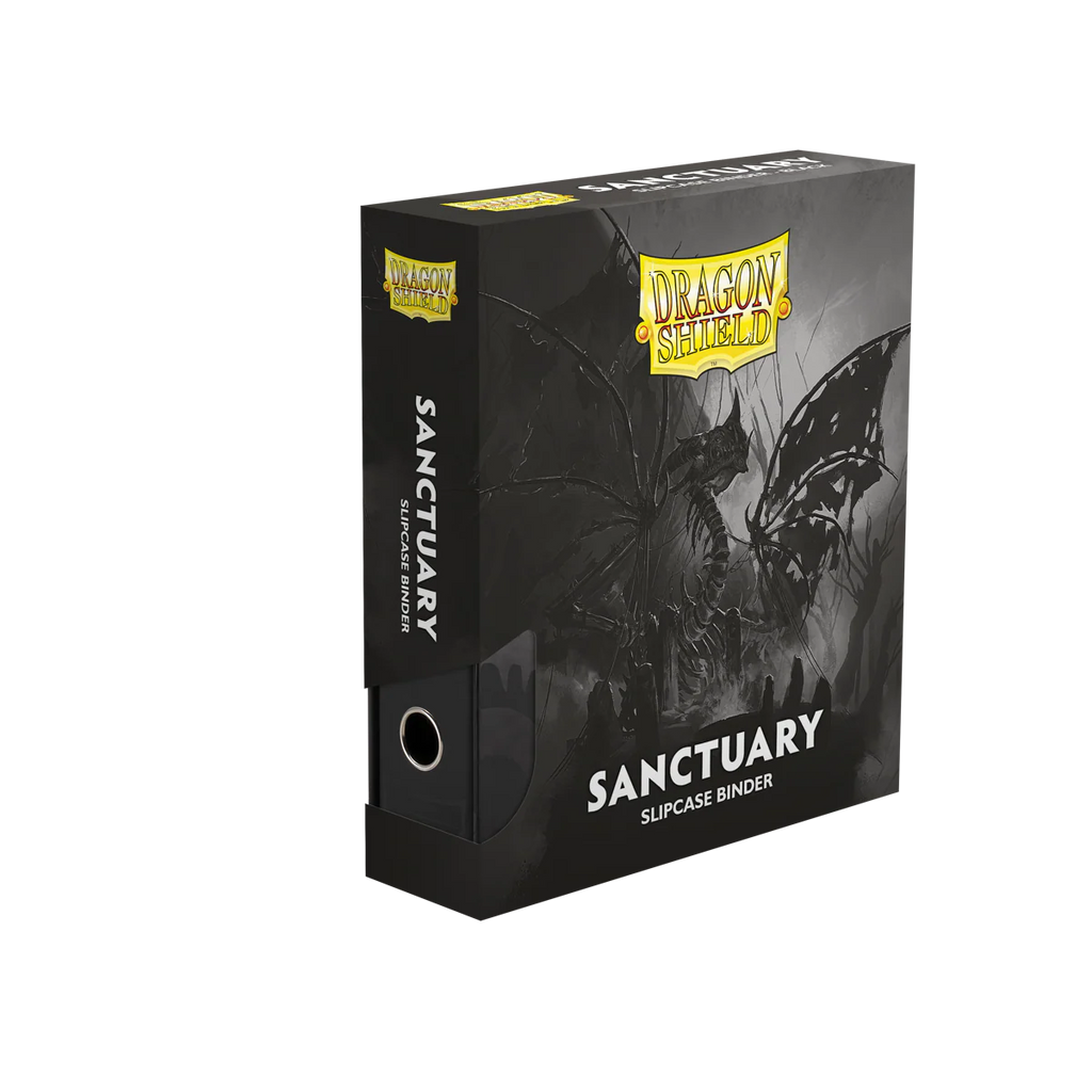 Tcg Dragon Shield: Sanctuary Slipcase Binder Black