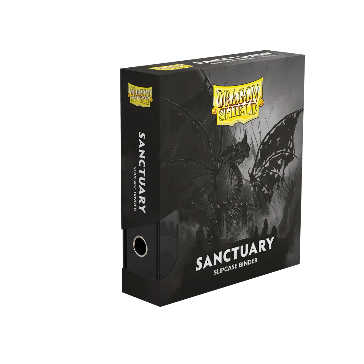 Tcg Dragon Shield: Sanctuary Slipcase Binder Black