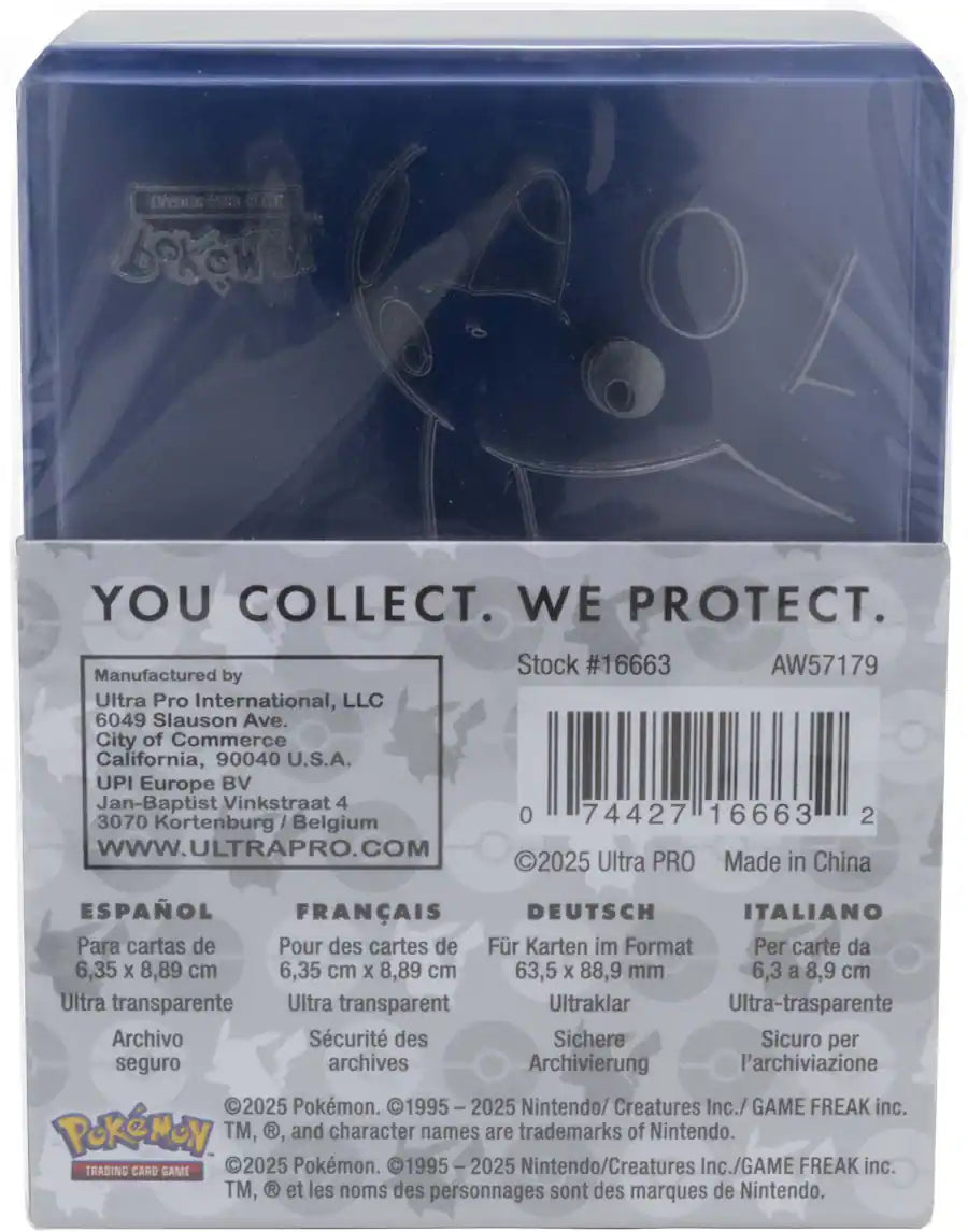 Tcg pokemon: Ultra Pro Top Loader Pikachu & Penny Sleeves x25