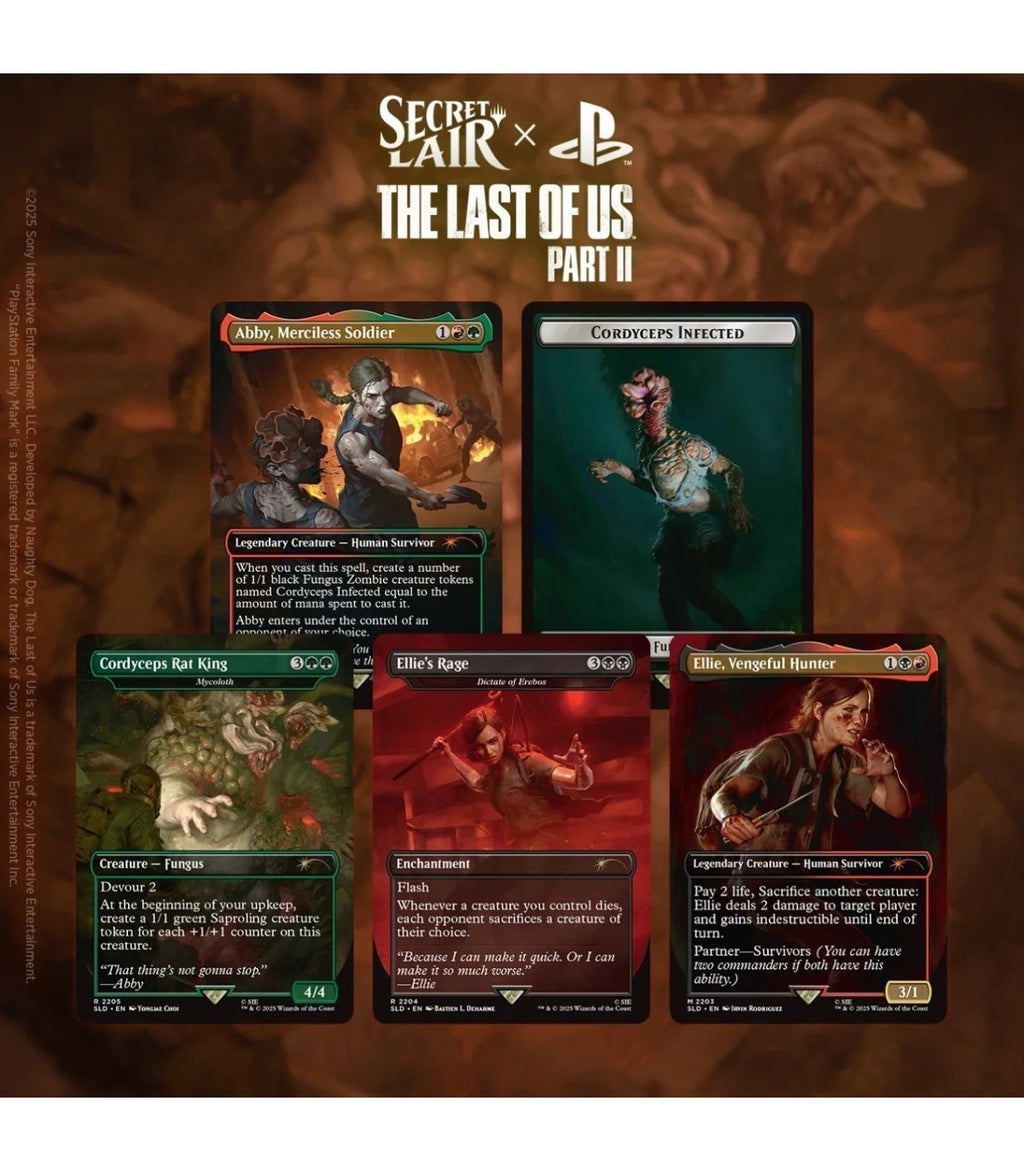 Tcg Magic the Gathering: Secret Lair Drop The Last of Us Part II