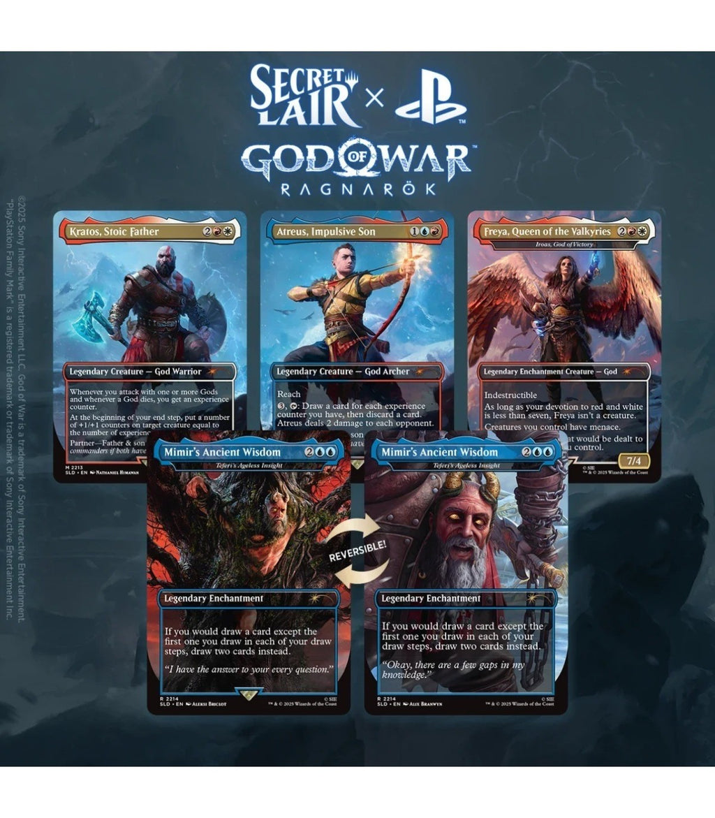 Tcg Magic the gathering: Secret Lair Drop God of War: Redemption Regular