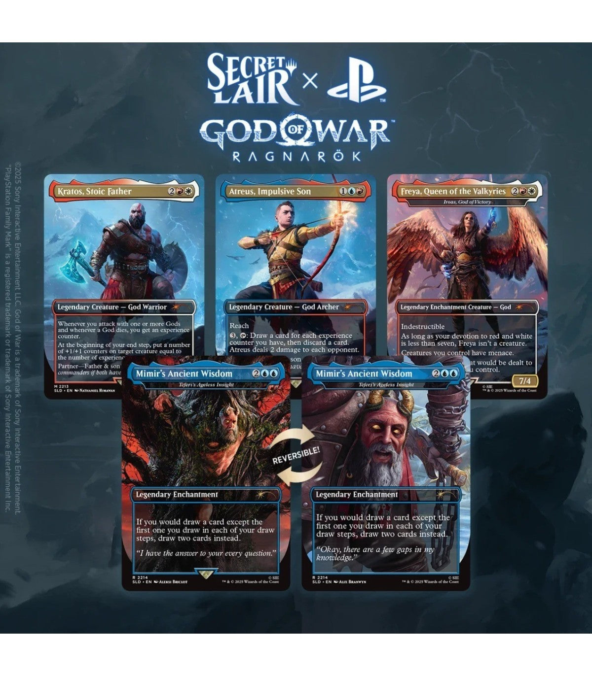 Tcg Magic the gathering: Secret Lair Drop God of War: Redemption Regular